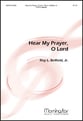 Hear My Prayer, O Lord SATB choral sheet music cover